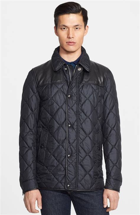 burberry diamond quilted|Burberry quilted jacket nordstrom.